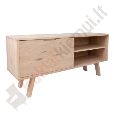 Indauja BERGEN 160x45xH73cm: 2 stalčiai ir stumdomos durys-2