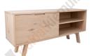 Indauja BERGEN 160x45xH73cm: 2 stalčiai ir stumdomos durys-2