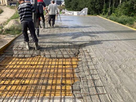 Monolitinės perdangos betonavimas, liejimas-2