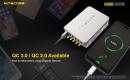 Nitecore UA66Q 6 lizdų USB įkroviklis - maitinimo adapteris-2