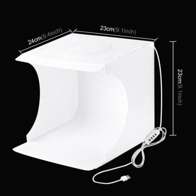 PULUZ STUDIJINIS KOMPLEKTAS 23CM LED PU5023-2