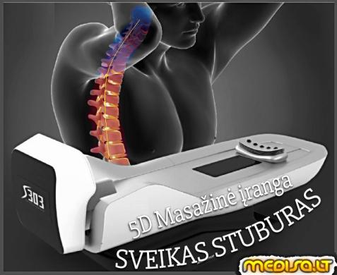 MASAŽINĖ LOVA KŪNUI 5D-1