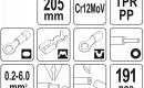 Daugiafunkcinės replės laidams YATO YT-23133-1