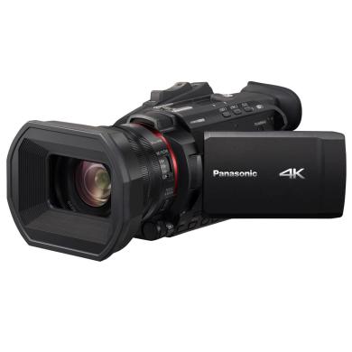 Panasonic HC-X1500 4K Pro Camcorder, Bundle with Takama 66 3 Section Video Tripod with Fluid Head-1