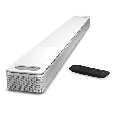 Bose Smart Soundbar 900, White with Bass Module 700 for Soundbar, Arctic White-1