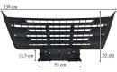 MAN TGX TG3 2021- APATINĖS GRILLĖS chromuotos-1