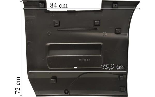 SCANIA 17- SPOILERIS KAIRĖS APSAUGOS SU ŽINGSNIU-1
