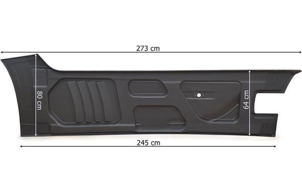 MERC ACTROS MP4 INTERAKSINĖ APSAUGA DEŠINĖ 273 cm SU skylutėmis-1