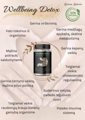 Maisto papildas "WELLBEING DETOX-1