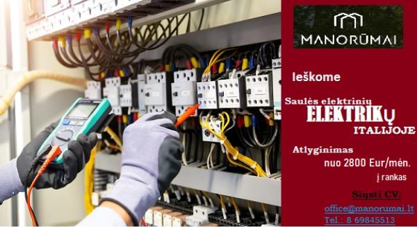 Elektrikas (saulės elektrinės) ITALIJOJE-0