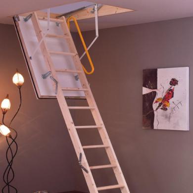 Šilti palėpės laiptai Extrem 70x120cm; 60x120cm; 55x114cm (yra vietoje). GREITAS PRISTATYMAS-0