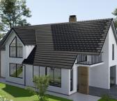 SAULĖS ELEKTRINĖ + STOGAS VIENAME | Čerpės TEJAS BORJA SOLAR FLAT-5XL |  Monokristalinė technologija-0