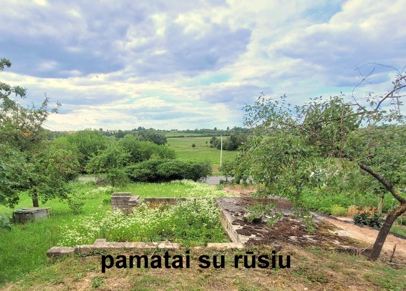 Parduodamas sodo sklypas su pamatais ir rūsiu-0