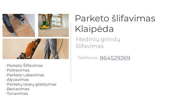 Parketo šlifavimas Klaipėda-0