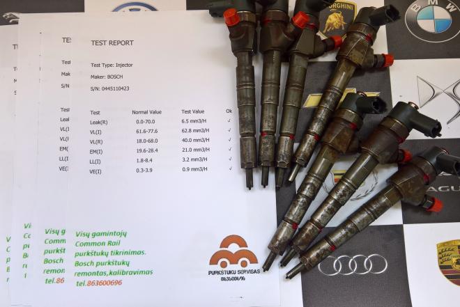 Kuro purkštukai Opel-Insignia 2.0d. 0445110423-0