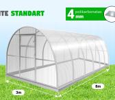 Šiltnamis "ELITE STANDART" - 8 metrai, 4mm-0