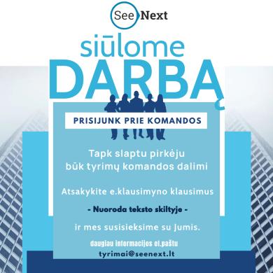 Slapto pirkėjo darbas Lietuvoje-0