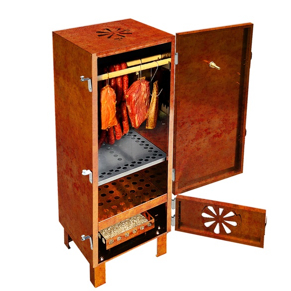 Rūkykla Chief Smoker iš Corten plieno 0.6mm-0