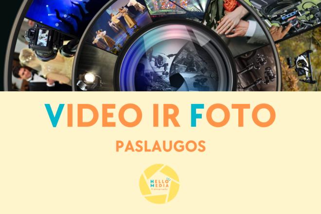 Vaizdo įrašų filmavimas, montavimas, fotografavimas, nuotraukų retušavimas-0
