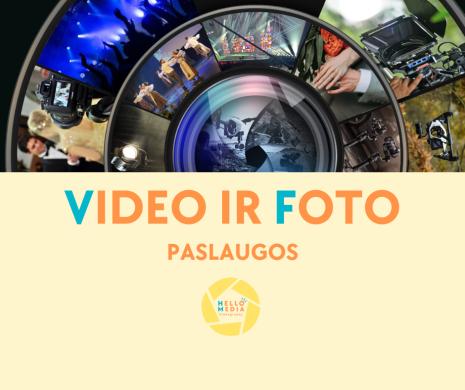 Vaizdo įrašų filmavimas, montavimas, fotografavimas, nuotraukų retušavimas-0