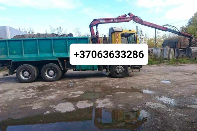 Krovinių gabenimas, Juodžemis Tel. +37063633286-0