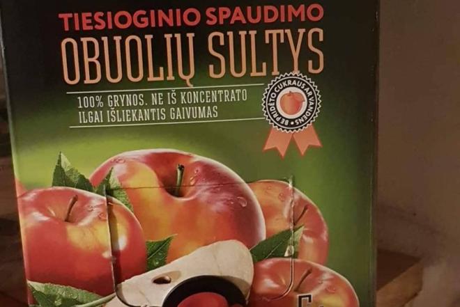 Obuolių sultys 5 litrai-0
