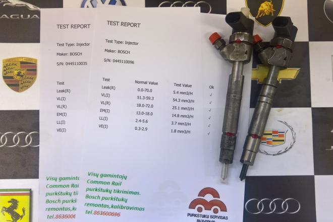 Kuro purkštukas Mercedes - Vito. 0445110035-0