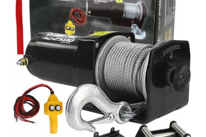 Tempimo gervė Mar-Pol 2500lbs/12v + pultas-0