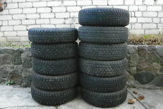 Padangos su ratlankiais R13-0