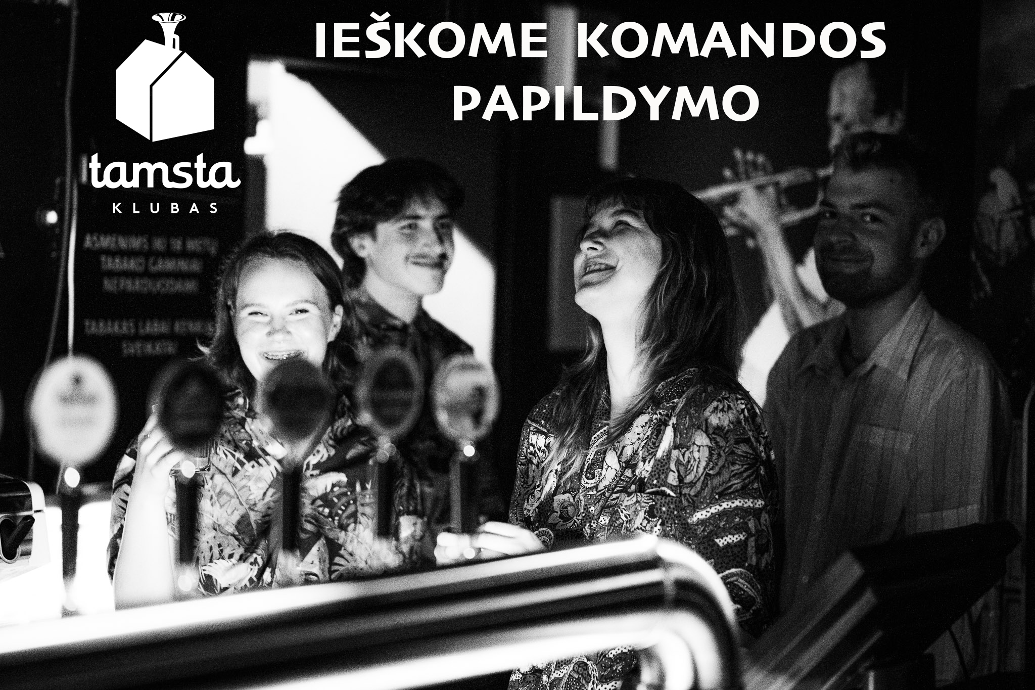 Muzikos klubas TAMSTA ieško komandos papildymo :  Padavėjo/ os  ir Indų plovėjo/os - virtuvės padėjojo/os-0