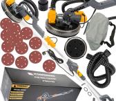 Gipso glaisto šlifuoklis PowerMat 1500W, su LED apšvietimu-0