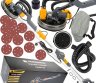 Gipso glaisto šlifuoklis PowerMat 1500W, su LED apšvietimu-0