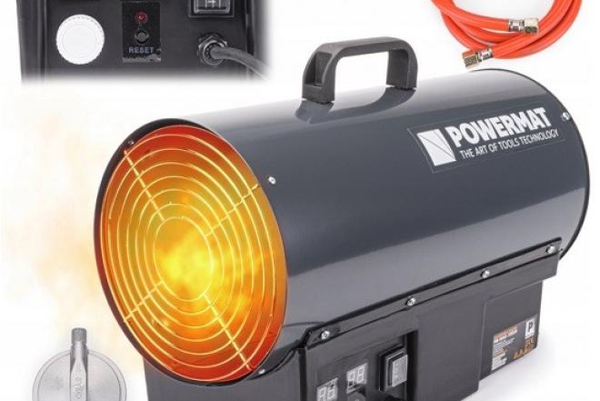Dujinis šildytuvas PowerMat 15kW su LCD-0