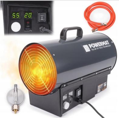 Dujinis šildytuvas PowerMat 15kW su LCD-0