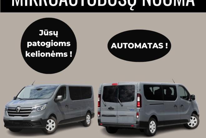 *Mikroautobusų nuoma Alytuje ir Kaune *Mikroautobusų nuoma Kaune - Ilgalaikė nuoma *Keleiviniai mikroautobusai *Mikroautobusų nuoma Alytuje - Ilgalaikė ir trumpalaikė nuoma *pigus ir patogus būdas keliauti su visa šeima ar draugų kompanija *9 sėdimų vietų-0