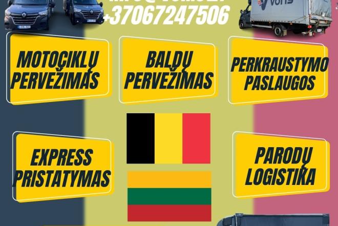 KROVINYS KIEKVIENĄ SAVAITĘ IŠ BELGIJOS Į LIETUVĄ-0