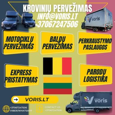KROVINYS KIEKVIENĄ SAVAITĘ IŠ BELGIJOS Į LIETUVĄ-0