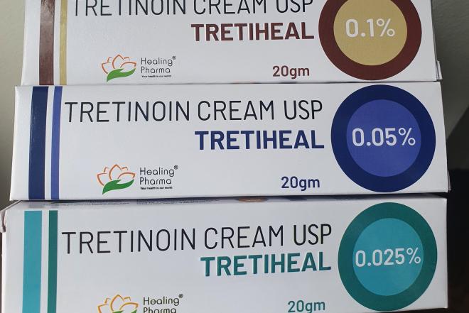 Tre tinoino kremas veidui nuo raukšlių Retin - A / Treclinac-0