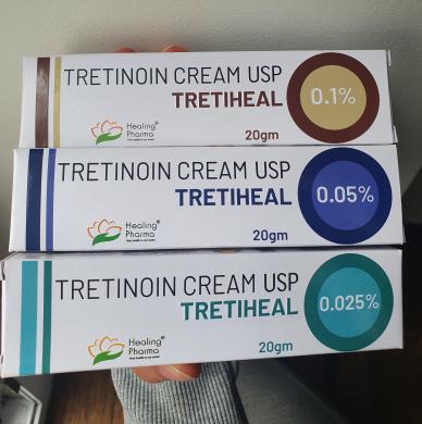 Tre tinoino kremas veidui nuo raukšlių Retin - A / Treclinac-0