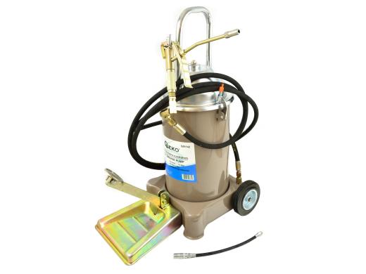Tepalo pompa su pedalu Geko, 12L + 4m žarna, G01142-0