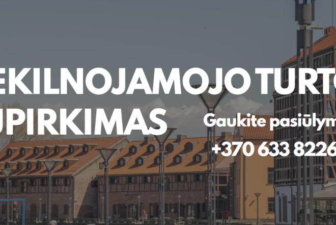 NEKILNOJAMOJO TURTO SUPIRKIMAS-0