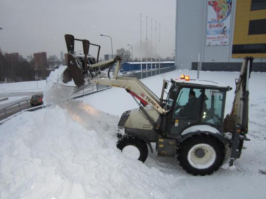 *865907990, EKSKAVATORIAUS NUOMA,  SNIEGO  STUMDYMAS-0