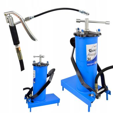 Tepalo pompa / DOZATORIUS su pedalu Geko, 3L + 4m žarna, G01139-0