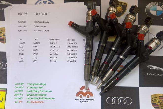 Kuro purkštukai Nissan-Primera. AW400, AW402-0