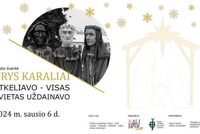 Trys karaliai atkeliavo – visas svietas uždainavo 2024-0