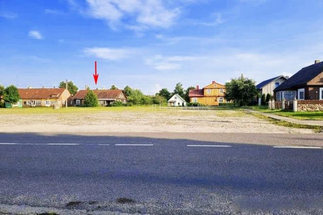 PARDUODAMAS ŽEMĖS SKLYPAS SU NAMU, TRAKŲ r., ONUŠKIŲ k.-0