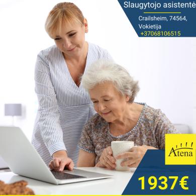 Slaugytojo asistentė porai senolių Vokietijoje-0