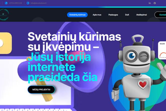 Profesionalus Internetinių Puslapių Kūrimas ir SEO Paslaugos!-0