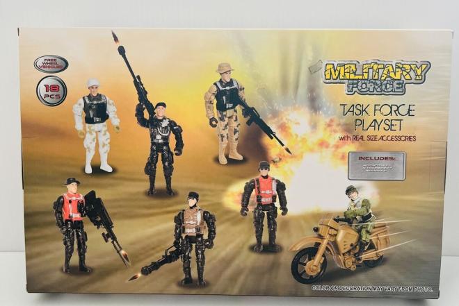 Žaislinis kareivių figūrėlių rinkinys-0
