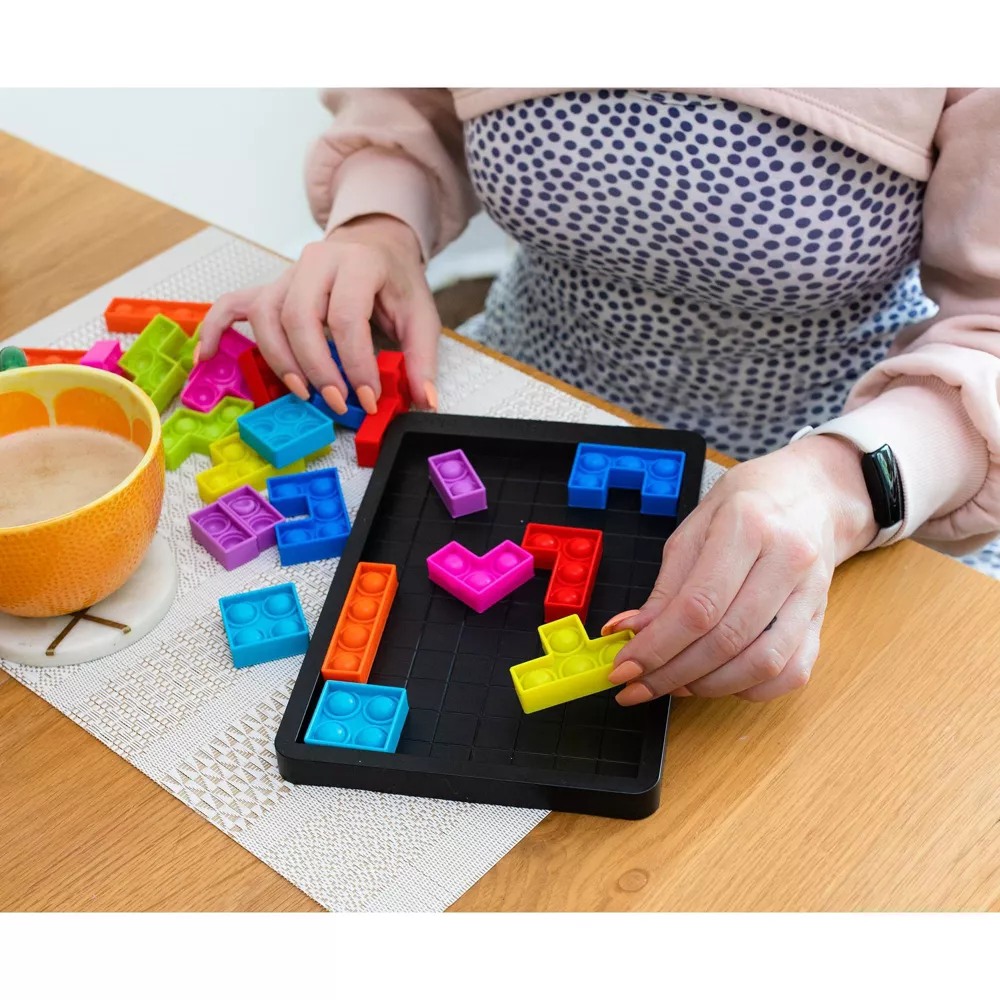 Mozaika-tetris iš pop it ”Building block game”-0